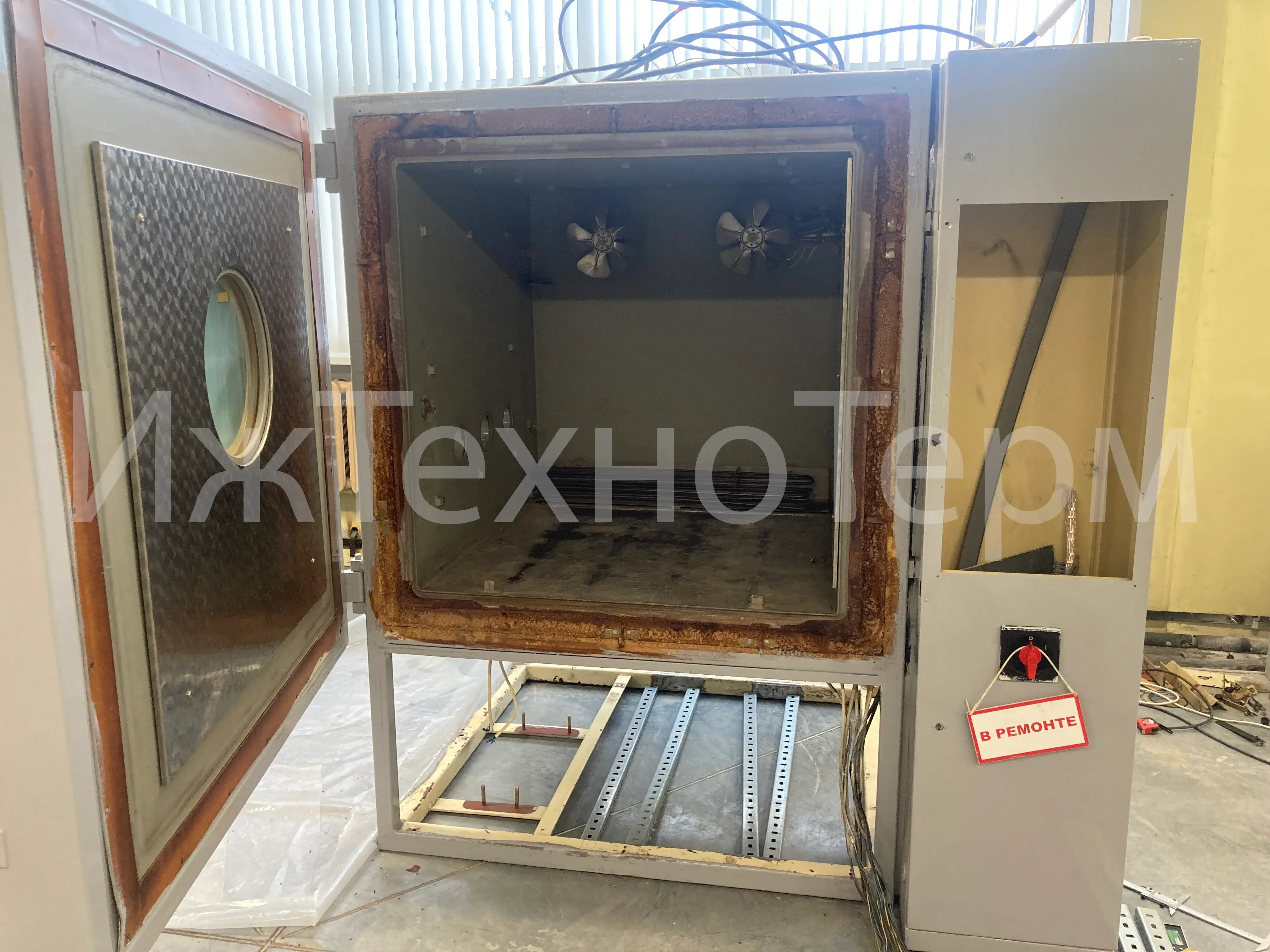 модернизация климатической камеры ILKA TBV-800